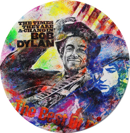Bob Dylan pop art dsseldorf idol unserer Zeit  Originalgemlde
